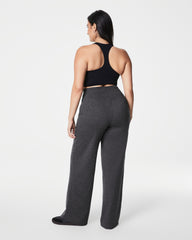 SPANXsmooth™ SoftStretch Wide Leg Pant Very Black / Dark Ash Heather