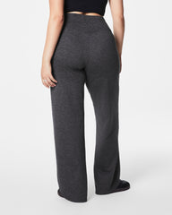 SPANXsmooth™ SoftStretch Wide Leg Pant Very Black / Dark Ash Heather