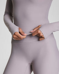 SPANXsmooth™ OnForm Long Sleeve Top Coastal Fog
