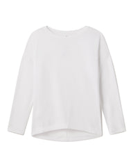 SPANX® Outpace Long Sleeve Top Vivid White