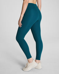 SPANXshape™ CoreLuxe Full-Length Leggings with Mid-Tummy Compression Emerald Bay