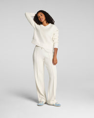 SPANX® AirEssentials Luxe Straight Leg Pant Ivory
