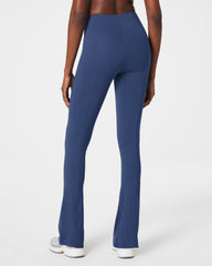 SPANXshape™ CoreLuxe Micro Flare Pant with Mid-Tummy Compression Faded Indigo