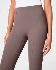 SPANXshape™ CoreLuxe Micro Flare Pant with Mid-Tummy Compression Smoke