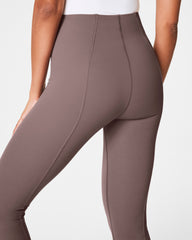 SPANXshape™ CoreLuxe Micro Flare Pant with Mid-Tummy Compression Smoke