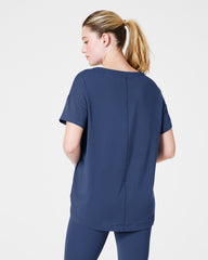 SPANX® Outpace Tee Faded Indigo