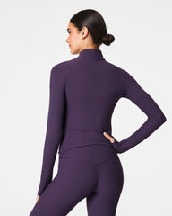 SPANXsmooth™ OnForm Full Zip Jacket Aubergine