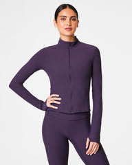 SPANXsmooth™ OnForm Full Zip Jacket Aubergine