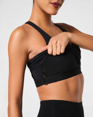 SPANX® Get Moving V-Neck Shelf Tank Very Black