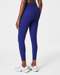 SPANXshape™ CoreLuxe 7/8 Leggings with Mid-Tummy Compression Deep Azure