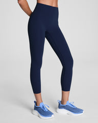 SPANXshape™ CoreLuxe 7/8 Leggings with Mid-Tummy Compression Timeless Navy