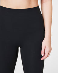 SPANXshape™ CoreLuxe 7/8 Leggings with Mid-Tummy Compression Very Black