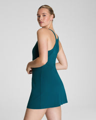 SPANXshape™ Get Moving V-Neck Dress Emerald Bay