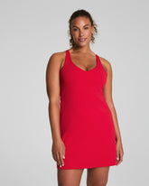 SPANXshape™ Get Moving V-Neck Dress Spanx Red