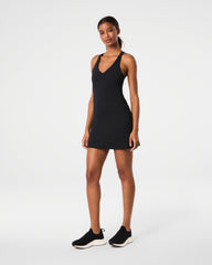 SPANXshape™ Get Moving V-Neck Dress Very Black