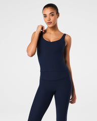 SPANXshape™ LiveIn V-Neck Tank Timeless Navy