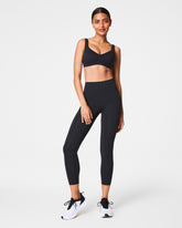 SPANXshape™ CoreLuxe 7/8 Leggings with Full-Tummy Compression Very Black