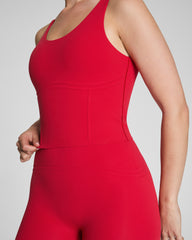 SPANXshape™ Get Moving Contour Scoop Neck Tank Spanx Red