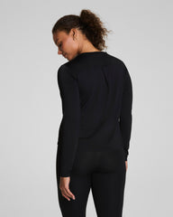 SPANX® Activate Long Sleeve Top Very Black