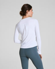 SPANX® Activate Long Sleeve Top Vivid White