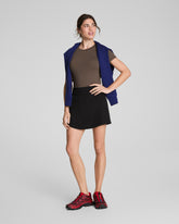 SPANX® On the Move Mini Skort, 4" Very Black