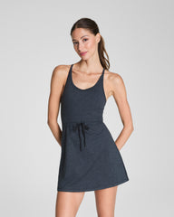 SPANXsupersmooth™ SoftStretch V-Neck Tank Dress Very Black / Light Very Black