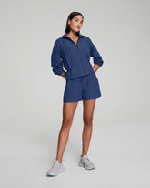 SPANX® On the Move Short, 4" Faded Indigo