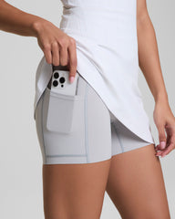 SPANXshape™ Get Moving Rib Tank Dress Vivid White