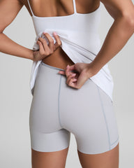 SPANXshape™ Get Moving Rib Tank Dress Vivid White