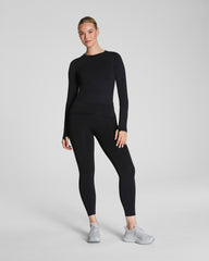 SPANXshape™ Booty Boost® 7/8 Leggings with SecretSweat Tech Eclipse