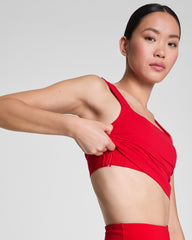 SPANX® Get Moving Square Neck Shelf Tank Spanx Red