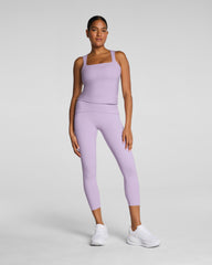 SPANX® Get Moving Square Neck Shelf Tank Verbena