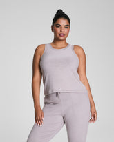 SPANX® SoftStretch Crewneck Tank Coastal Fog / Light Coastal Fog