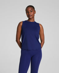 SPANX® Activate High Neck Tank Midnight Iris