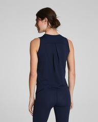 SPANX® Activate High Neck Tank Timeless Navy