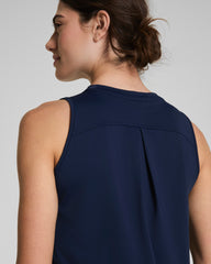 SPANX® Activate High Neck Tank Timeless Navy