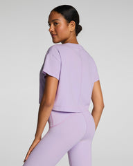 SPANX® Outpace Cropped Tee Verbena