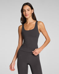 SPANX® Get Moving Luminara Shelf Tank Carbon