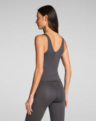 SPANX® Get Moving Luminara Shelf Tank Carbon