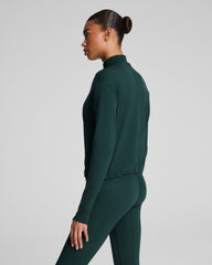 SPANX® Get Moving Brushed Full Zip Jacket Meridian