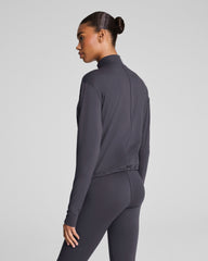 SPANX® Get Moving Brushed Full Zip Jacket Storm