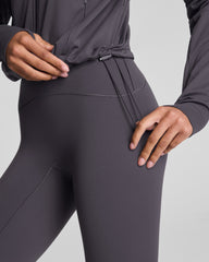 SPANX® Get Moving Brushed Full Zip Jacket Storm