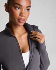SPANX® Get Moving Brushed Full Zip Jacket Storm