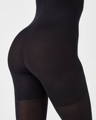 SPANXshape™ High-Waisted Mid-Thigh Tight-End Tights® Very Black