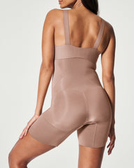 SPANXsculpt™ OnCore High-Waisted Mid-Thigh Short Cafe Au Lait