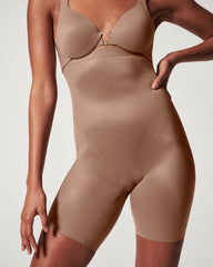 SPANXshape™ Invisible High-Waisted Mid-Thigh Short Cafe Au Lait