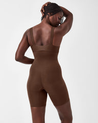 SPANXsculpt™ Seamless Power High-Waisted Mid-Thigh Short Chestnut Brown