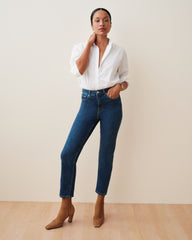 SPANXsculpt™ ReDefine Slim Straight Jeans  Medium Indigo