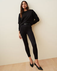 SPANXshape™ Ribbed Knit Legging  Classic Black