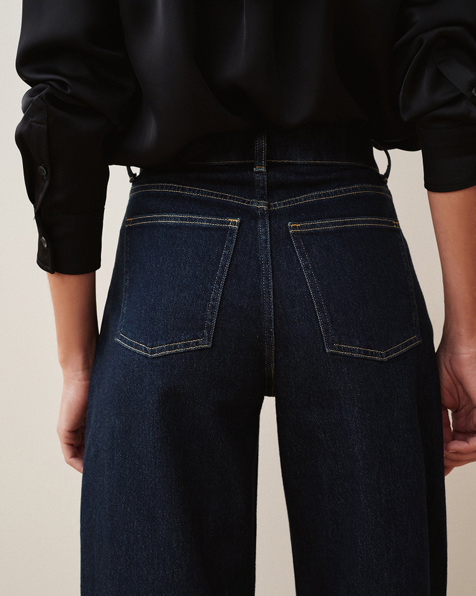 SPANXshape™ Authentic 360 Cuffed Horseshoe Jeans  Marina